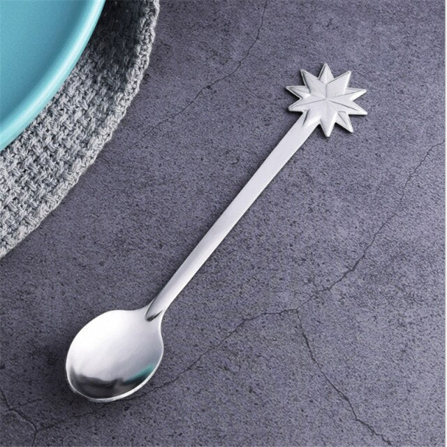 Stainless Steel Gingerbread Man Christmas Spoon