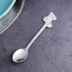 Stainless Steel Gingerbread Man Christmas Spoon