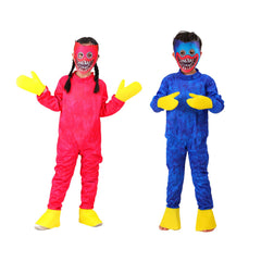 Kids Horror Jumpsuit with Gloves and Mask
