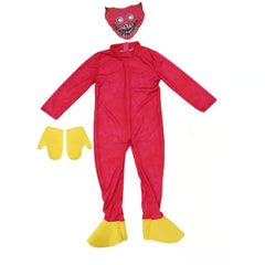 Kids Horror Jumpsuit with Gloves and Mask