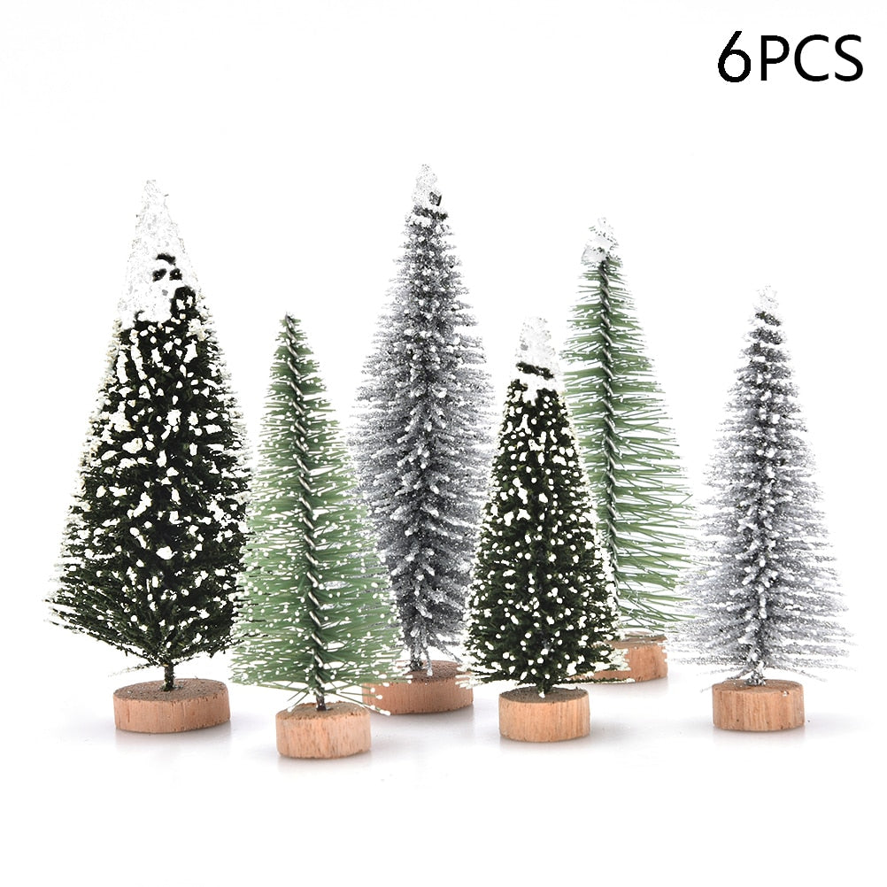 Mini Artificial Sisal Christmas Tree