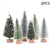 Mini Artificial Sisal Christmas Tree