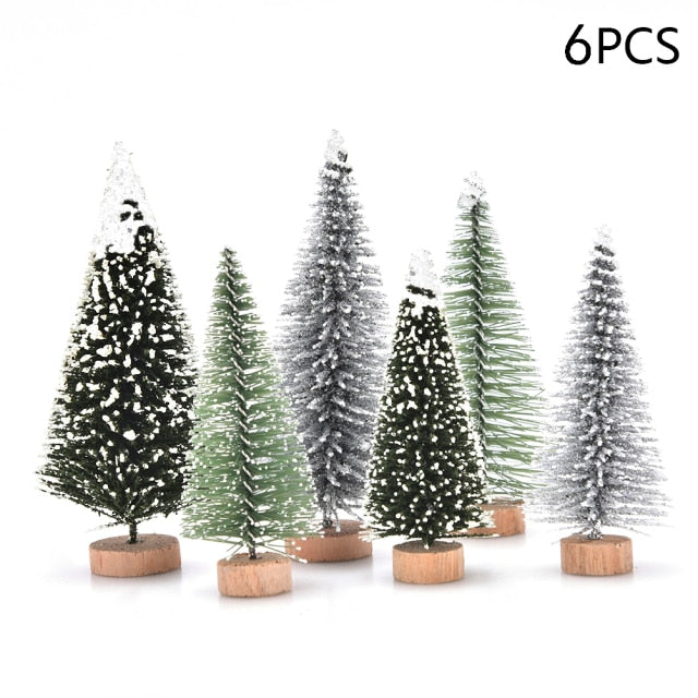 Mini Artificial Sisal Christmas Tree