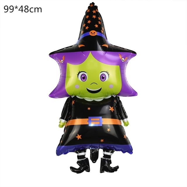 Halloween Pumpkin and Ghost Balloons