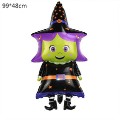 Halloween Pumpkin and Ghost Balloons