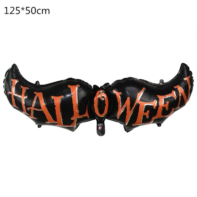 Halloween Pumpkin and Ghost Balloons