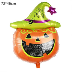 Halloween Pumpkin and Ghost Balloons