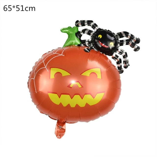 Halloween Pumpkin and Ghost Balloons