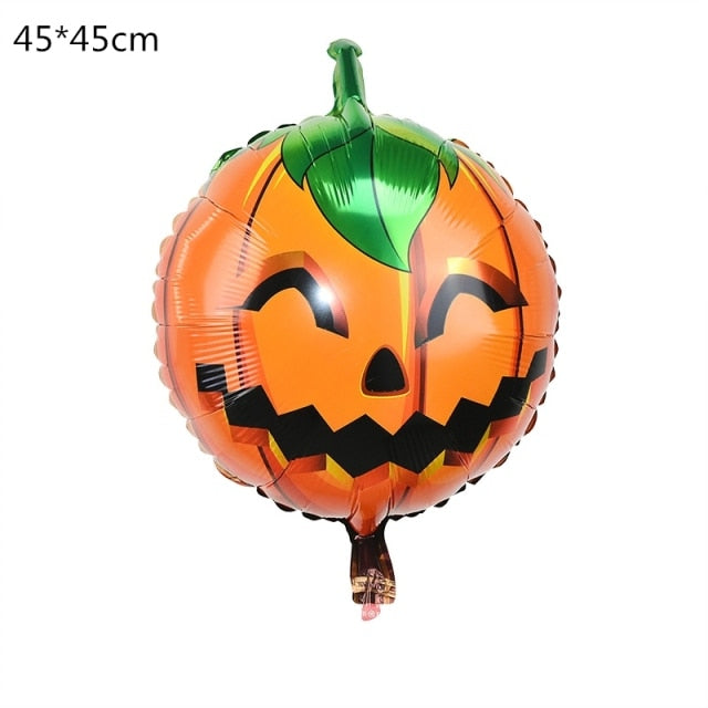 Halloween Pumpkin and Ghost Balloons