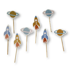 Rocketship Toppers (8pcs)