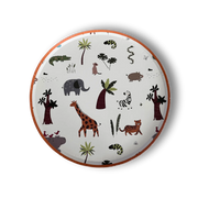 Safari Large Paper Party Plate (8pcs)