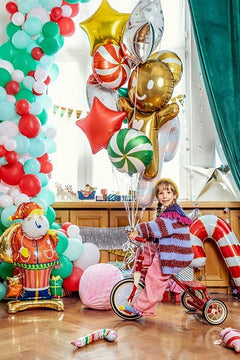 Standing Santa Balloon