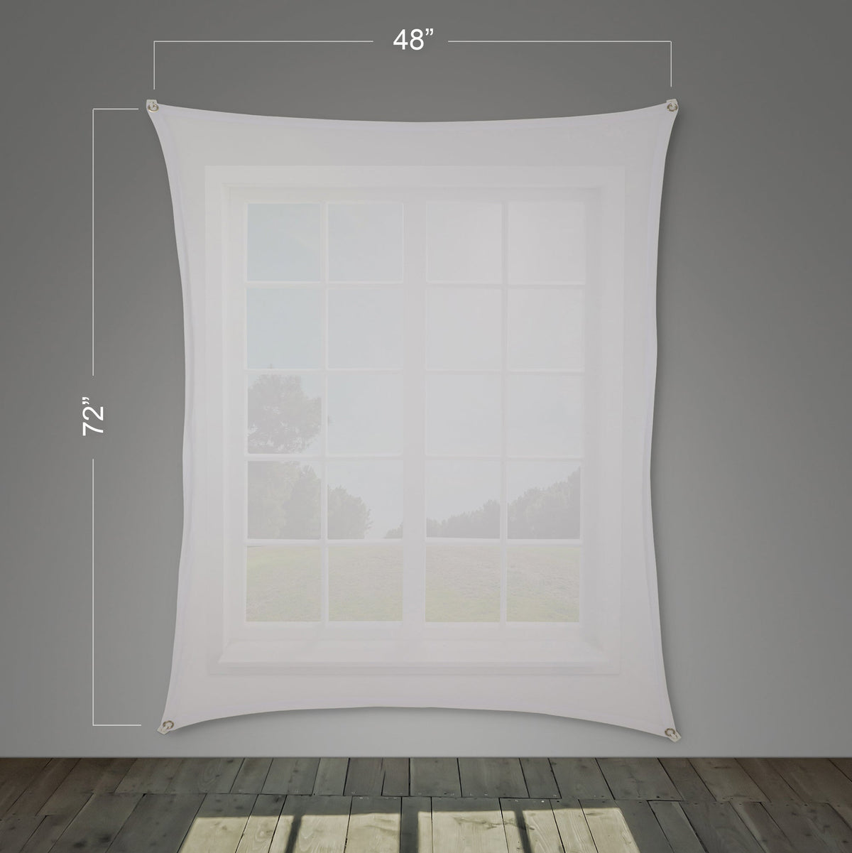 HoliScapes® USB Projector Kit - Witching Hour + Projector + 48" x 72" Projection Screen