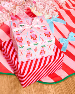 Nutcracker Wrapping Paper - 12 sheets + 16 tags