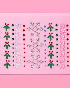 Merry & Bright Gem Set - 89 adhesive face gems