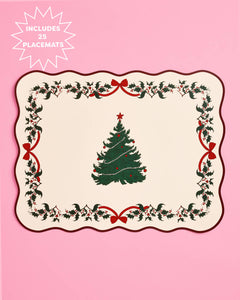 Seasons Greetings Placemats - 25 placemats