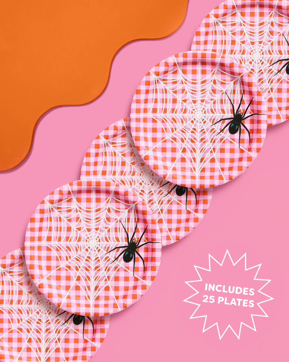Creepin' it Cute Plates - 25 paper plates