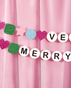 Very Merry Era Banner - friendship bracelet banner