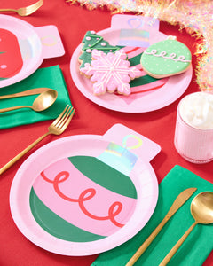 Ornament Plates - 12 or 24 paper plates