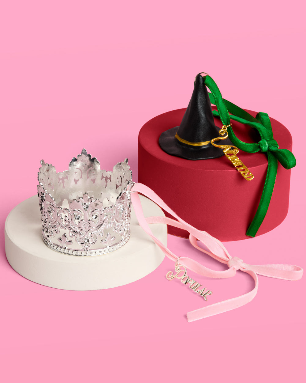 Emerald City Ornaments - 2 piece ornament set