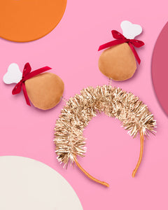 Turkey Leg Headband - fringe headband