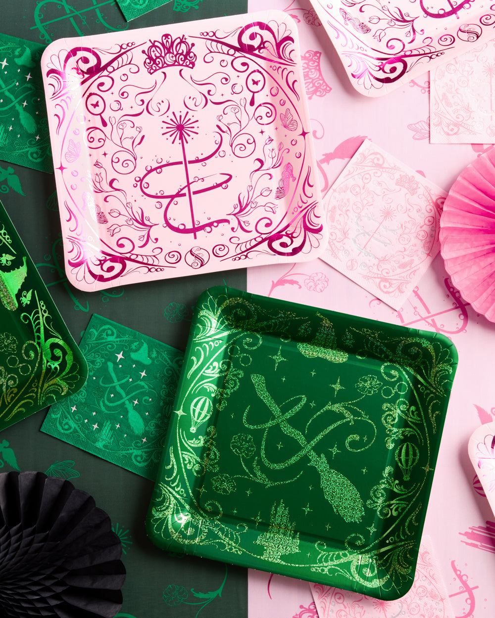 Emerald City Plates - 24 paper plates