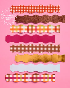 Thanksgiving Paper Chains - 90 strip holiday garland