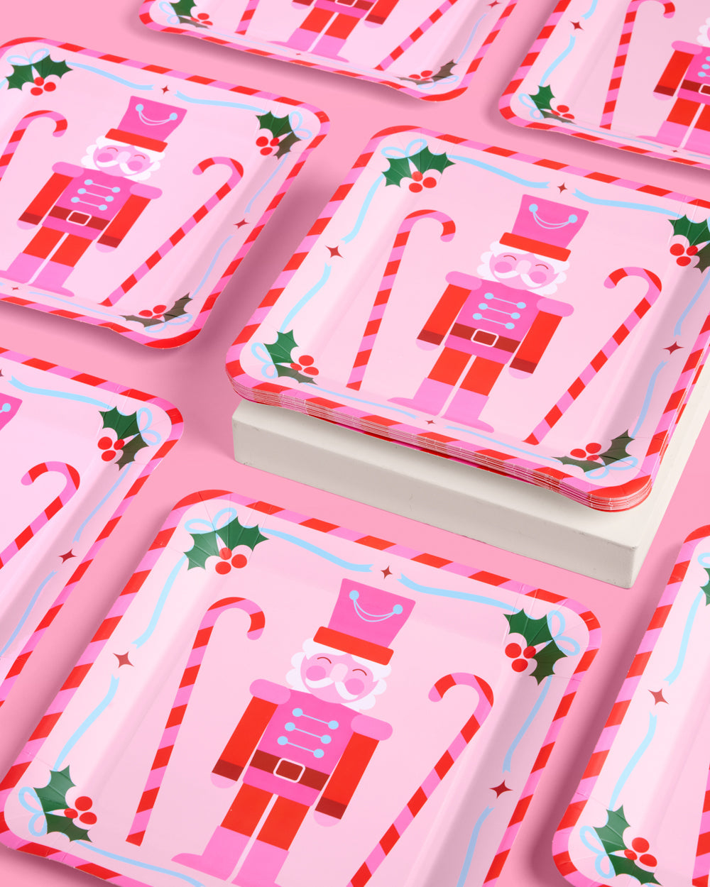 Nutcracker Plates - 25 paper plates