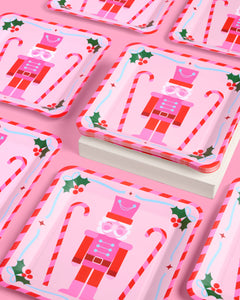 Nutcracker Plates - 25 paper plates