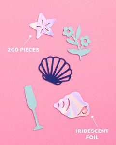 Coastal Confetti - 200 pc foil confetti
