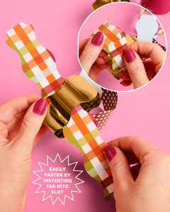 Thanksgiving Paper Chains - 90 strip holiday garland
