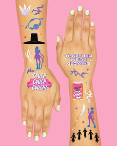 Takedown Tats - 68 temporary tattoos