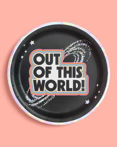 Out of This World Plates - 24 paper plates