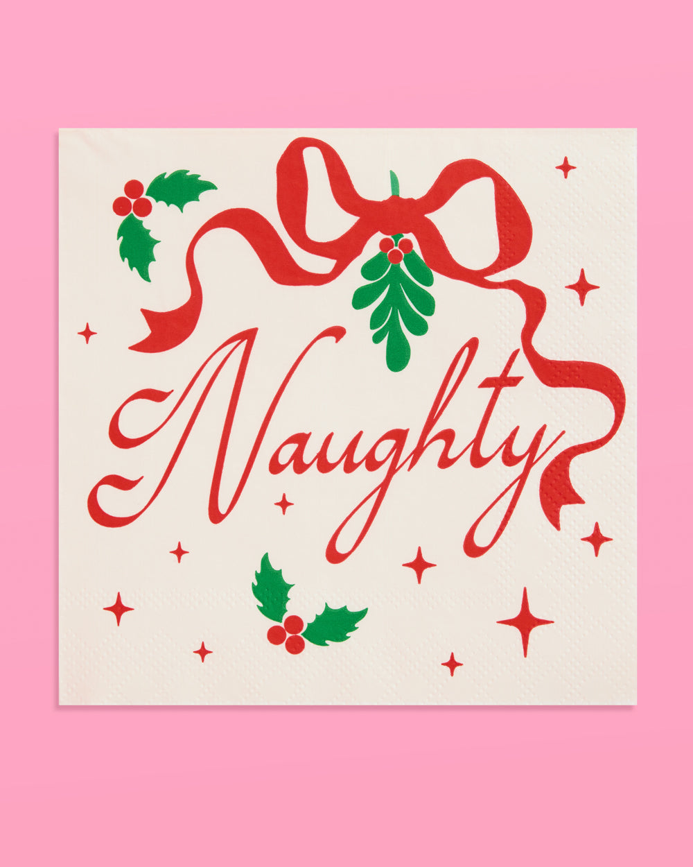 Naughty or Nice Napkins - 50 paper napkins