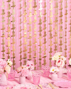 Gold Cowgirl Curtain Pack - cowgirl boot + fringe curtains