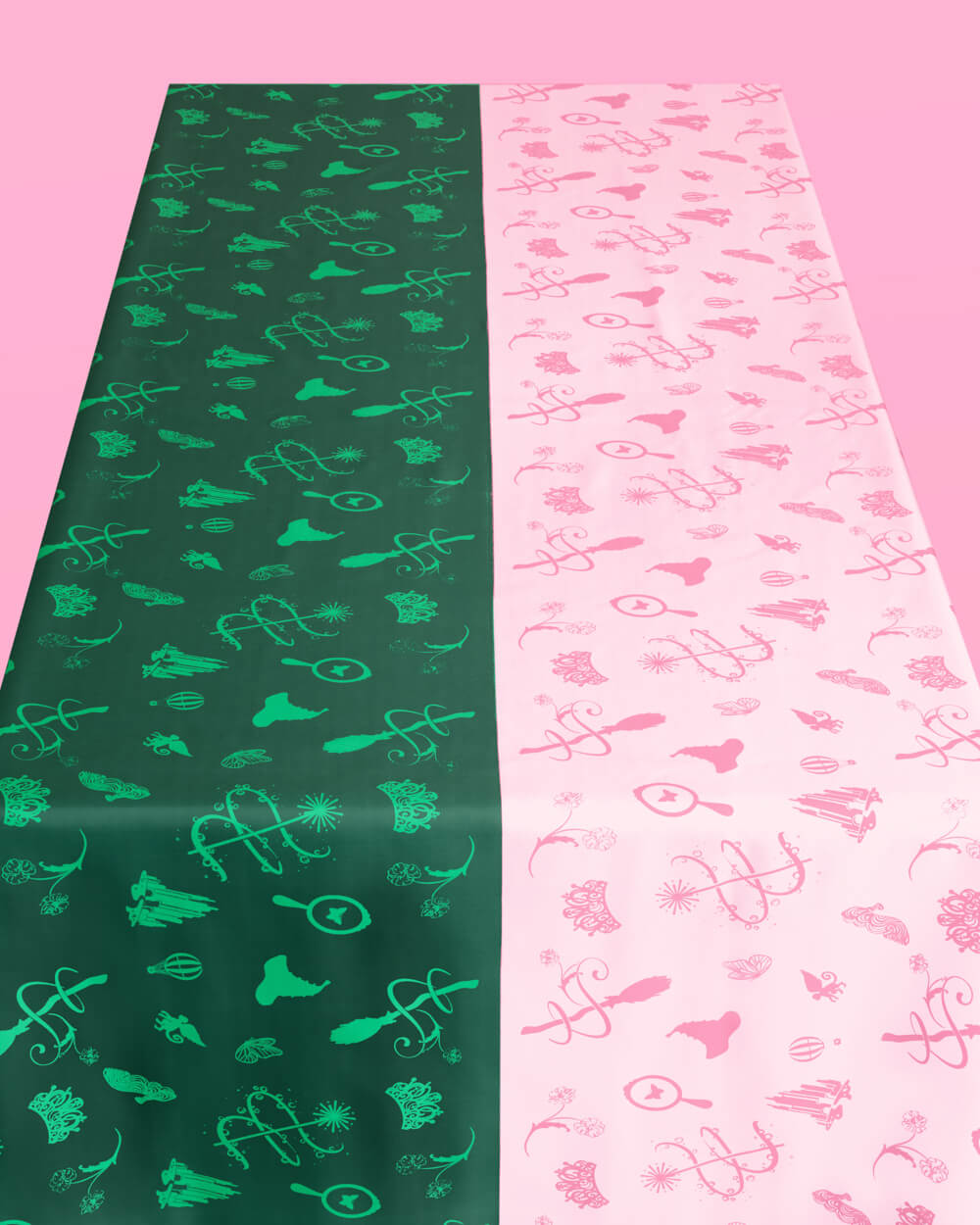 Emerald City Tablecloth - washable tablecloth