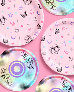 Y2K Plates - 32 paper plates