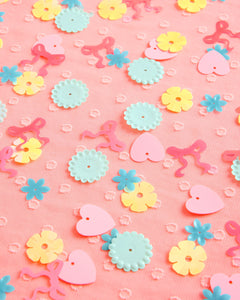 Tea Party Confetti - 200 pc pastel confetti set
