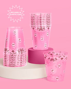 Cowgirl Cups - 16 resuable cups