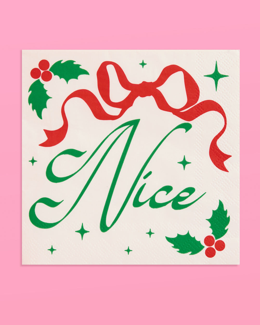 Naughty or Nice Napkins - 50 paper napkins