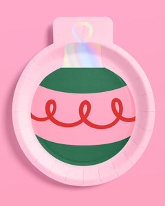 Ornament Plates - 12 or 24 paper plates
