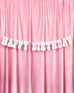 Western HBD Banner - 5 foot banner