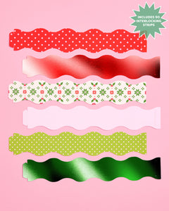 Tis the Season Paper Chains - 90 strip holiday garland