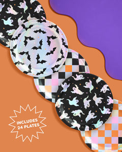 Halloween Plates - 12 or 24 paper plates