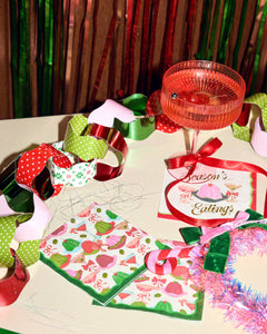 Tis the Season Paper Chains - 90 strip holiday garland