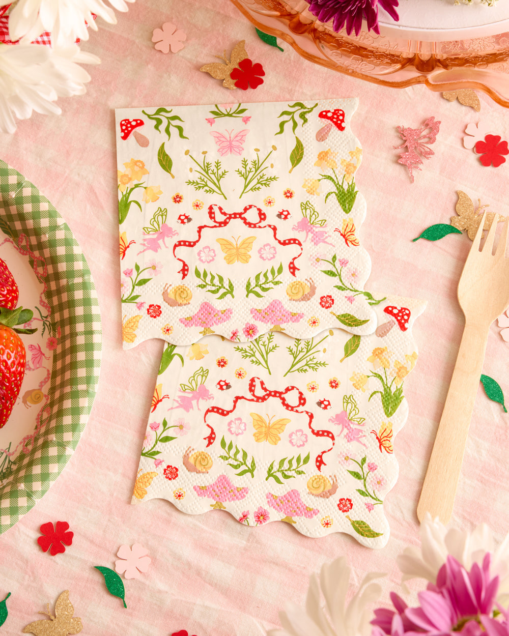 Garden Fairy Napkins - 25 paper napkins