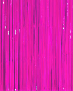 Rave Girl Glo Curtain - neon curtain