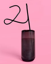 21 Forever Straw - XL black 21 straw