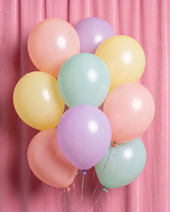 Pastel Balloon Pack - 24 matte balloons