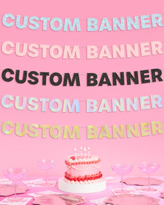 Classic Custom Banner - customizable banner
